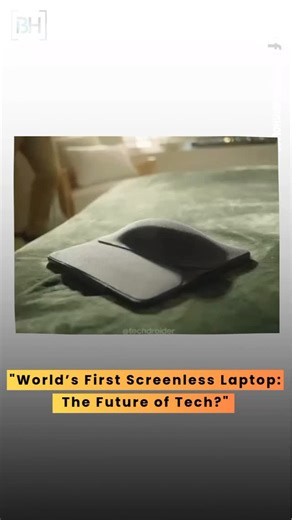 Brandoholic | Spacetop, the world's first AR laptop, uses augmented reality glasses to create a massive virtual workspace. The screenless design offers... | Instagram