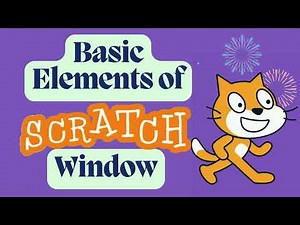 Basic elements of the Scratch Window | Scratch Window | 3 main Section of Scratch interface window