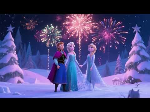 Elsa and the Frozen Fireworks 2 | The Sky of Winter Returns