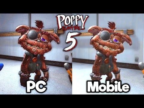 Poppy Playtime Chapter 5 - PC Vs Mobile - Giblet and Ending Scene Comparison (Steam Link)