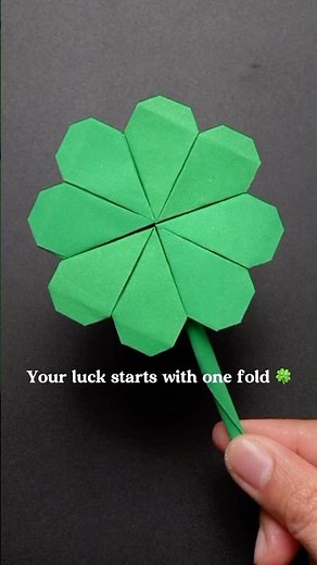DIY Lucky Clover Charm 🍀 Happy St. Patrick’s Day!