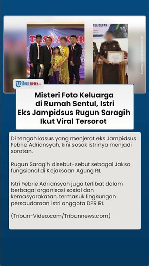 Sosok Diduga Istri Eks Jampidsus Febrie Disorot & Viral di Medsos, Ternyata Sama-sama Jaksa Aktif