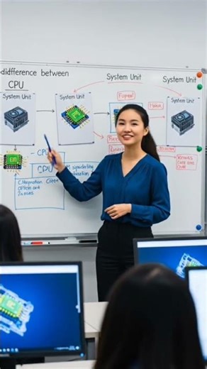 CPU vs System Unit | Difference between the CPU & the systen unit #DreamScreenAI