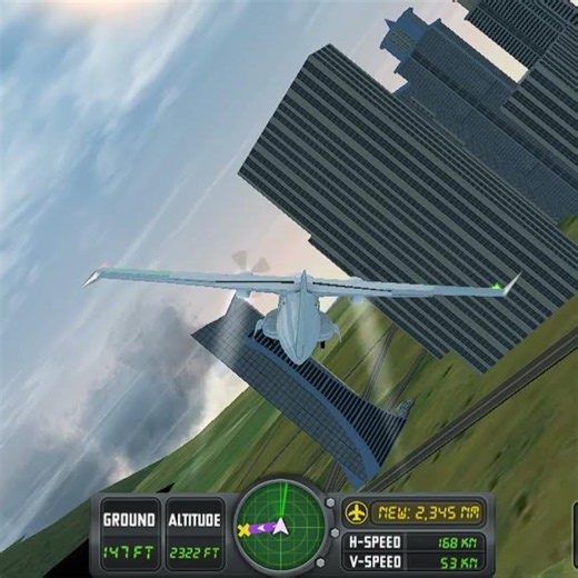 Airplane Flight Simulator Evo ✈️ Realistic Takeoff & Landing #shorts