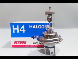 H4 Halogen Bulb | Headlight Bulb | Koito | Made in Japan