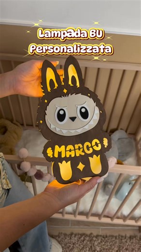 La Lampada che Tutti i Bambini Desiderano 😍 Personalizzata con il suo Nome 🖊️ Spedizione gratis e Pagamento alla Consegna | Soulove Design