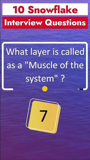 Part 3 - Snowflake Interview Questions | Most Asked Interview Questions