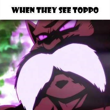 He [Underestimate] The Prince Of All Saiyan- Vegeta vs Toppo #vegeta #dragonballsuper #dbs #shorts