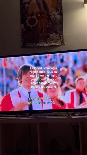 High School Musical marathon to celebrate graduation is a MUST #girlhood #highschoolmusical