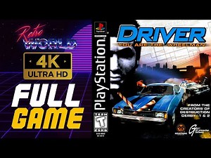 Driver: You Are the Wheelman (PS1) | Playstation Longplay | No Commentary 4K