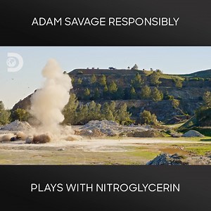 Adam Savage replicates an old story from the wild west of a wagon being blown up by leaky nitroglycerin. | Discovery Channel Australia