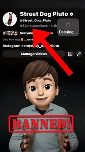 YouTube channel banned #shortsvideos #dogstagram #dog #shortsvideosanimallover #shortsvideos #dogstagram #dogvlog #viralshorts #dog #pet #dogsofinstagram #animallover #vlog #loveyou #pets #animals @highlight Pluto Street | Pluto Street
