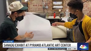 Catch the latest coverage on Jessica Sabogal & Shanna Strauss’ Denbo Publishing Residency and their amazing exhibition, “SANA(A) An Exhibition of Prints” at Pyramid Atlantic from August 25 – September 24, 2023. #SANA(A) #JessicaSabogal #ShannaStrauss #ArtExhibition #Printmaking #NBC4News #DenboPublishingResidency #ArtisticJourney #denbo #photogravure #photopolymer #reliefprintmaking | Pyramid Atlantic Art Center