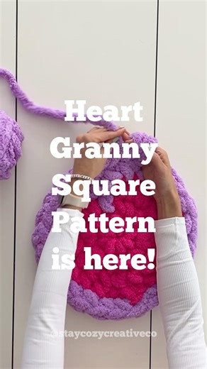 It’s hereeeeee! 💜 Get the full pattern & resource guide at StayCozyCo.com. Video on my channel.