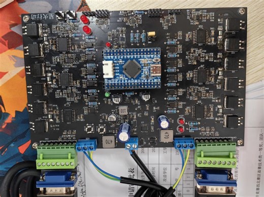 自制开源项目：双永磁电机驱动板，以G431RBT6为核心，带过流保护，电流采样