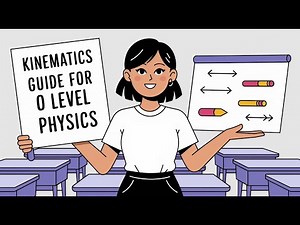 Kinematics Guide for O level Physics (4 Minutes)