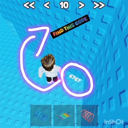 How to get to the stage 1000 in spiral fall tower | #robloxgameplay