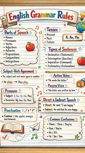Simple structure of grammar
