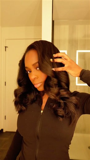 Paradise Curl Hair Transformation: Curly to Straight | TooVicioussCo Flip Over