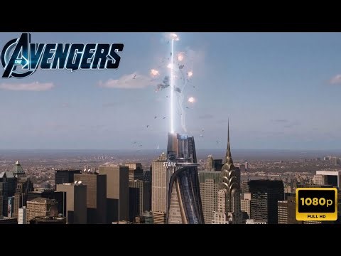 Loki Army Attacks New York | The Avengers (2012)