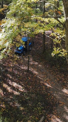 Using the tractor is so nice in Fall, great weather and Autumn is just special in the midwest ... #lstractor #autumn #fall #farm #homestead #tractor #flailmower #rurallife #seasons #midwest #indiana #fallvibes | More Or Less Homesteading
