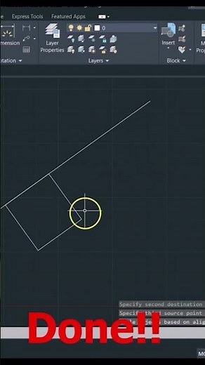 AutoCAD Tutorial - How to use Align Command