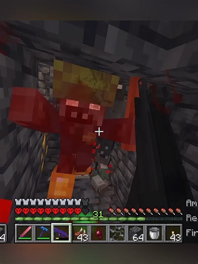 Surviving the Intense Zombie Horde in Minecraft