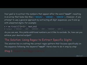 Extract Specific Digits from a String in Python Using Regex
