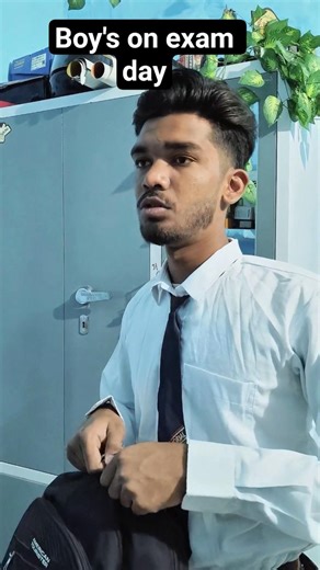 Boys in exam day #exams #shorts #noads