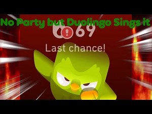 No Skipping - No Party but Duolingo sings it | FNF MM V2 Cover