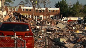 New video captures the gas explosion at 3 Baltimore row homes