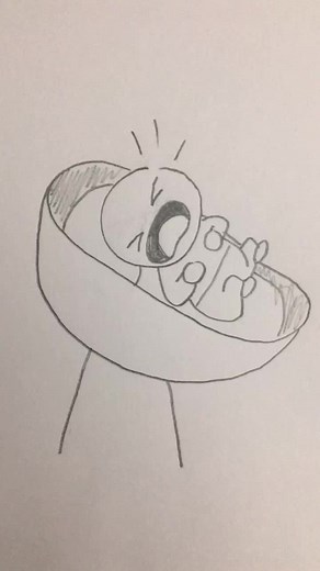 He has awoken #cartooning #drawing #animation