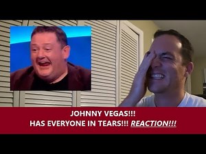 American Reacts | JOHNNY VEGAS HAS EVERYONE CRYING LAUGHING & COMPLETELY RUINS THE SHOW | Reaction