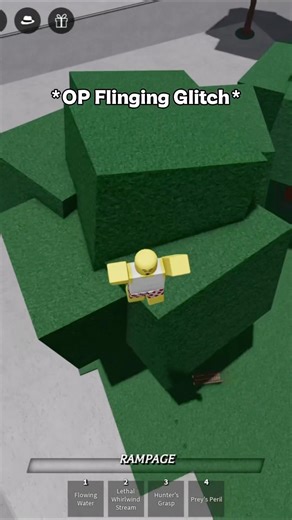 *OP* Fling Glitch Tutorial 😱🔥 #roblox #thestrongestbattlegrounds