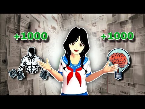 How to Increase your Intelligence and Physical Strength in Sakura School Simulator
