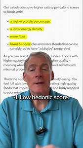 If I could recommend one diet for everyone, it would be the High Satiety Diet—a proven, science-backed approach to weight loss and long-term health. The 4 key factors that make foods highly satisfying are: High protein Low energy density (low in carbs and fats) Rich in fiber Lower hedonic score Most people struggling with excess weight underestimate the role of protein. Increasing protein intake boosts satiety, curbs cravings, and naturally reduces calorie intake—making fat loss far more sustain