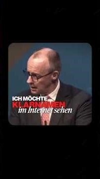 Merz wants to monitor EVERY internet user! (Real name requirement)