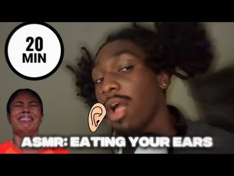 20 MINUTES OF INTENSE EAR EATING ASMR 👂 | Wet Mouth Sounds & Tingles