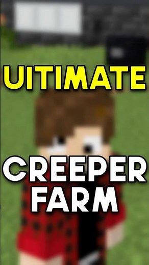 You NEED This Creeper Farm Minecraft 1.21 (2025) #minecraft #mctutorial #1upmc