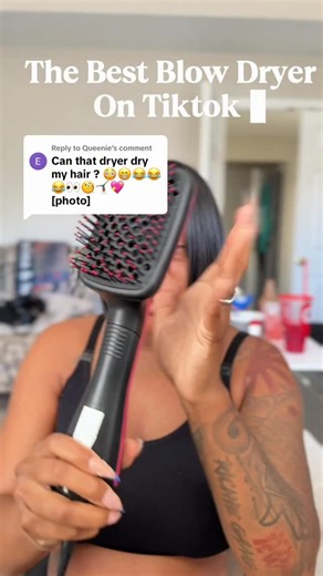 Richie on Instagram: "This is the best blow dryer for 4c hair types etc…. And it’s under $10 ONLY on Tiktok Let’s talk about it #blowdryer #4chairstyles #blackhairgirl"