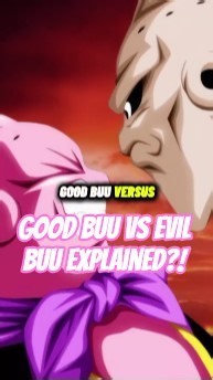 Good Buu vs Evil Buu Explained🤯#shorts