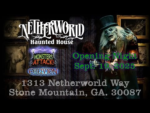 👁️ Netherworld Haunted House 2025 – Official Teaser Trailer 🕯️| A New Nightmare Awakens