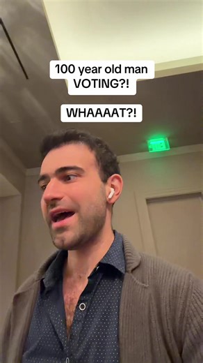 So elderly people voting is apparently… News? ##voting##california##republican##democrat##midterms