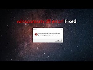 There was problem starting winscomrssrv dll error fixed | 2021