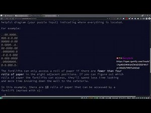 Advent of Code 2025 - Day 04 Python Solution