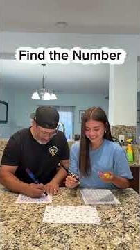 Find the number! #challenge #gamechallengeathome #funny #funnyfamilygames #partygames #games