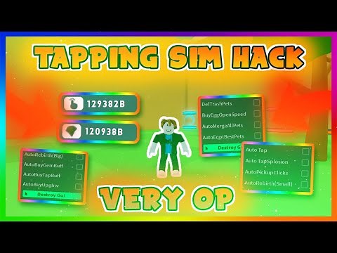 TAPPING SIMULATOR OP SCRIPT! AUTO-TAP, FREE MEGA TAP AND MORE! [WORKING]{NOT PATCHED}