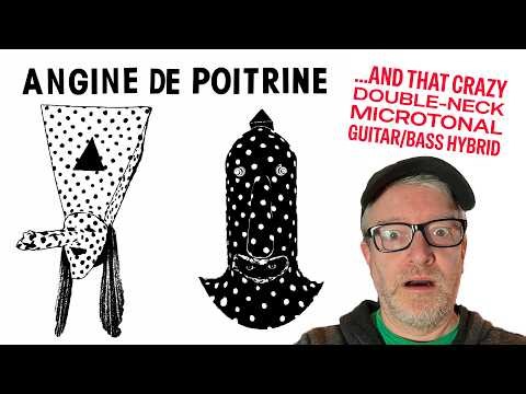 Angine de Poitrine's Double-Neck Microtonal Guitar/Bass Hybrid