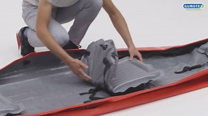 GUMOTEX Inflatable Kayak TWIST 2/1 | Unequivocally the smallest and lightest kayak in our fleet | Removable seats with adjustable backrest for comfortable and dry sitting | Easily convertible from a two-seater to a one-seater version