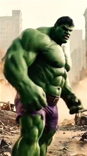 Hulk Stops a Giant Robot from Causing Disaster 🤯 #short